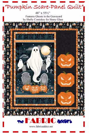Pumpkin Scare - Panel Quilt