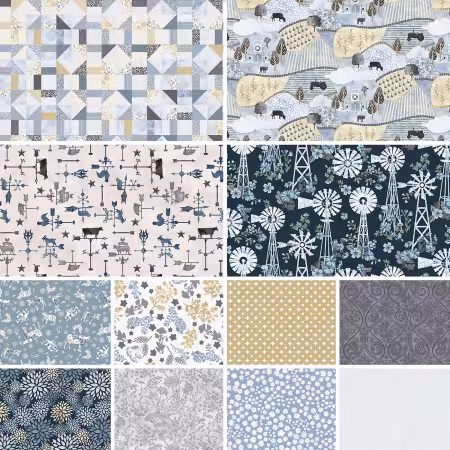 Assortment Farmhouse Fixer Upper, 12pcs x 10yds
