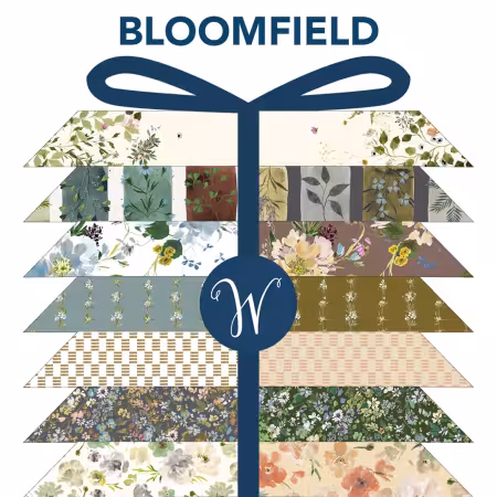 Multi Fat Quarter Bundle Bloomfield 22pcs/bundle