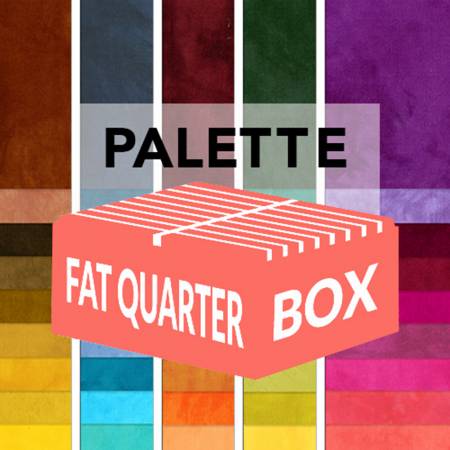 Fat Quarter Box Palette Prints, 100pcs/box