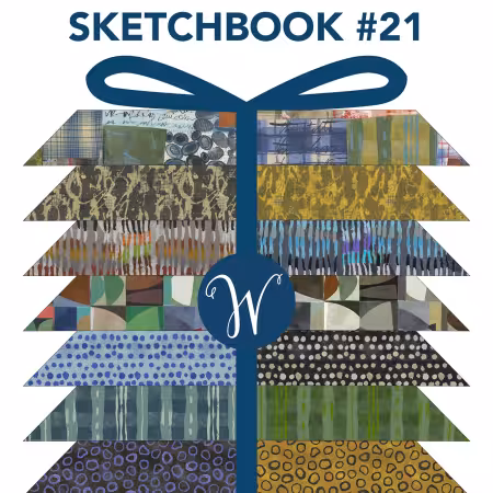 Fat Quarter Sketchbook 21, 26pcs/bundle