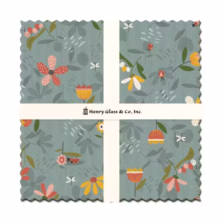 10in Squares Love Bug, 42pcs, 6 bundles/pack