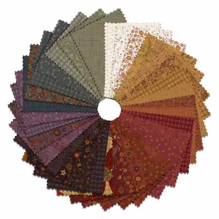 Fat Quarter Bountiful Blessings, 33pcs, 4 bundles/pack