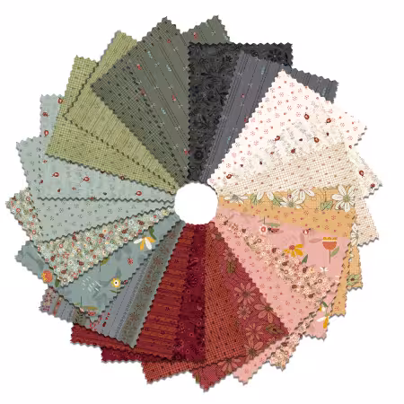 Fat Quarter Bundle Love Bugs, 23pcs, 4 bundles/pack, 3583P-17 not included.