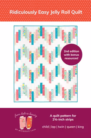 Ridiculously Easy Jelly Roll Quilt