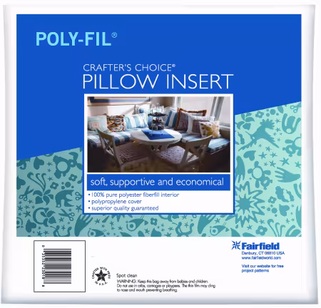 Crafters Choice Square Pillow 14in x 14in