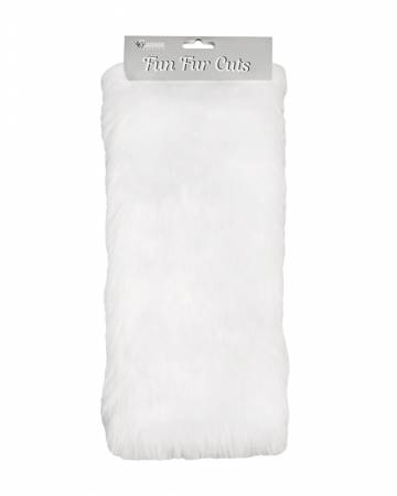 Fun Fur Cut 9x12 Short Pile Grizzly White, 6pcs/pack