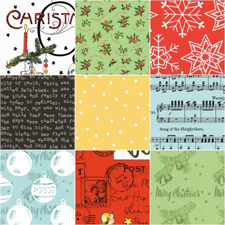 All About Christmas 25 Yard Flat Fold Bundle