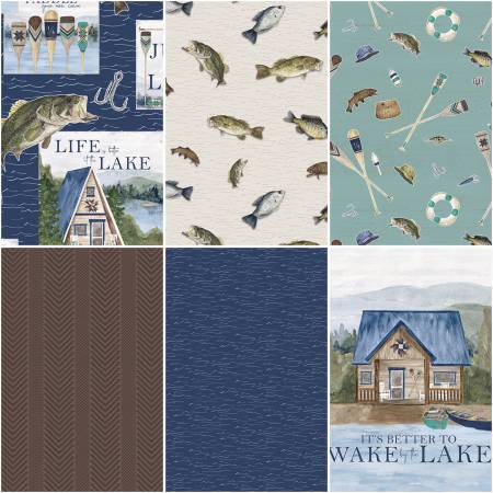 Wake at the Lake 25 Yard Flat Fold Bundle By Reed, Tara