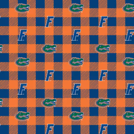 NCAA Florida Buffalo Plaid Fleece