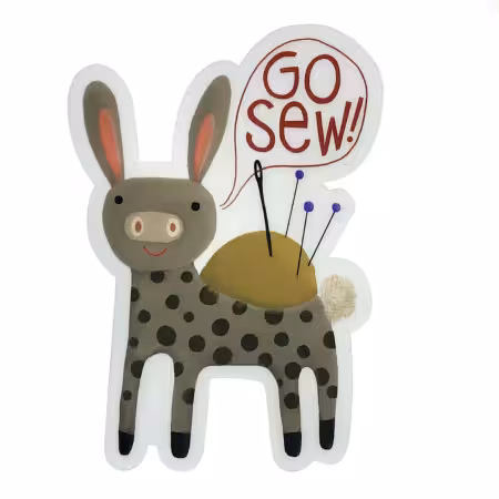 Sticker Go Sew Thingimal