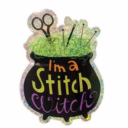 Sticker Stitch Witch