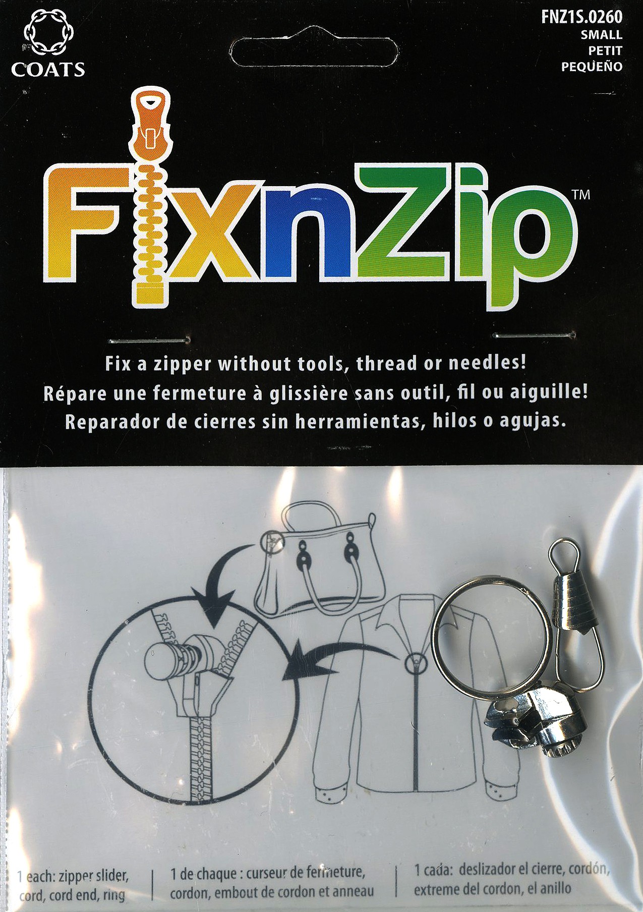Fix N Zip Zipper Repair Small