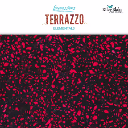 Batiks Elementals Terrazzo Volcanic Fat Quarter Bundle B, 12pcs