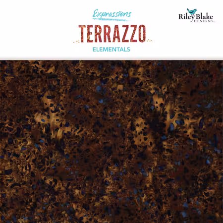 Batiks Elementals Terrazzo Rocky Mountain Fat Quarter Bundle D, 12pcs