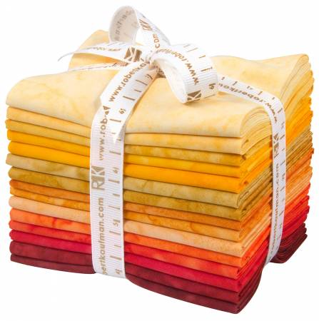 Fat Quarter Prisma Dyes Lava Flow, 15pcs/bundle