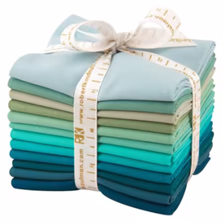 Fat Quarter Bundle Kona Cotton Midnight Oasis 12pcs