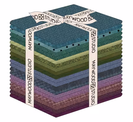 Fat Quarter, Woolies Flannel Gemstones, 20pcs/bundle