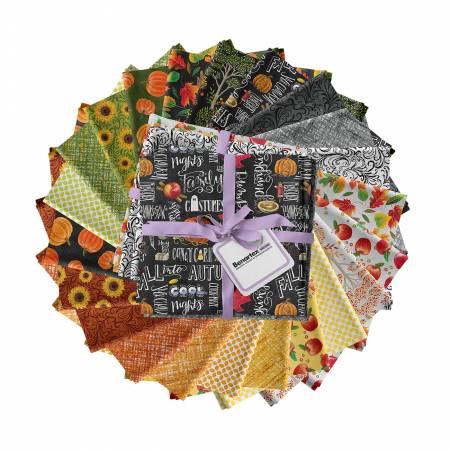 Beautiful Harvest 22pc Fat Quarter