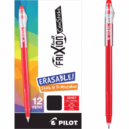 FriXion Ball Color Sticks Pens Red