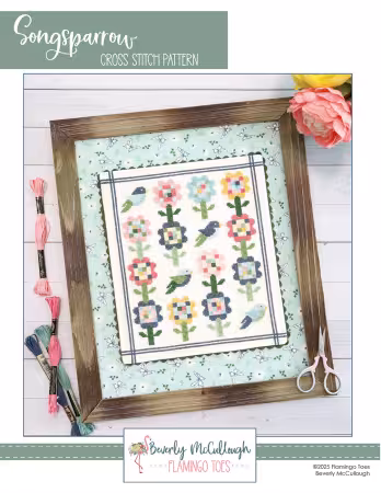 Songsparrow Cross Stitch Pattern
