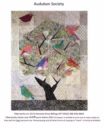 Audubons Society Quilt Pattern by Laura Heine