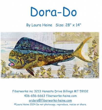 Dora-Do Collage Pattern by Laura Heine