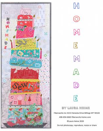 Homemade Collage Pattern by Laura Heine