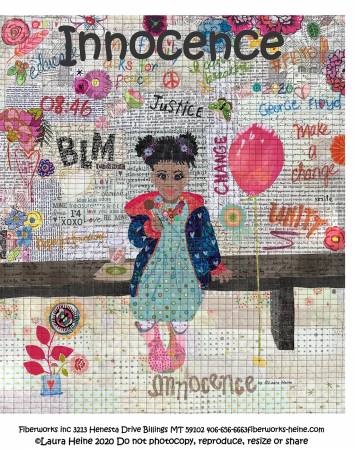 Innocence Collage Pattern by Laura Heine