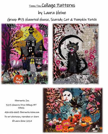 Teeny Tiny Group #13 Haunted House, Scaredy Cat & Pumpkin Patch