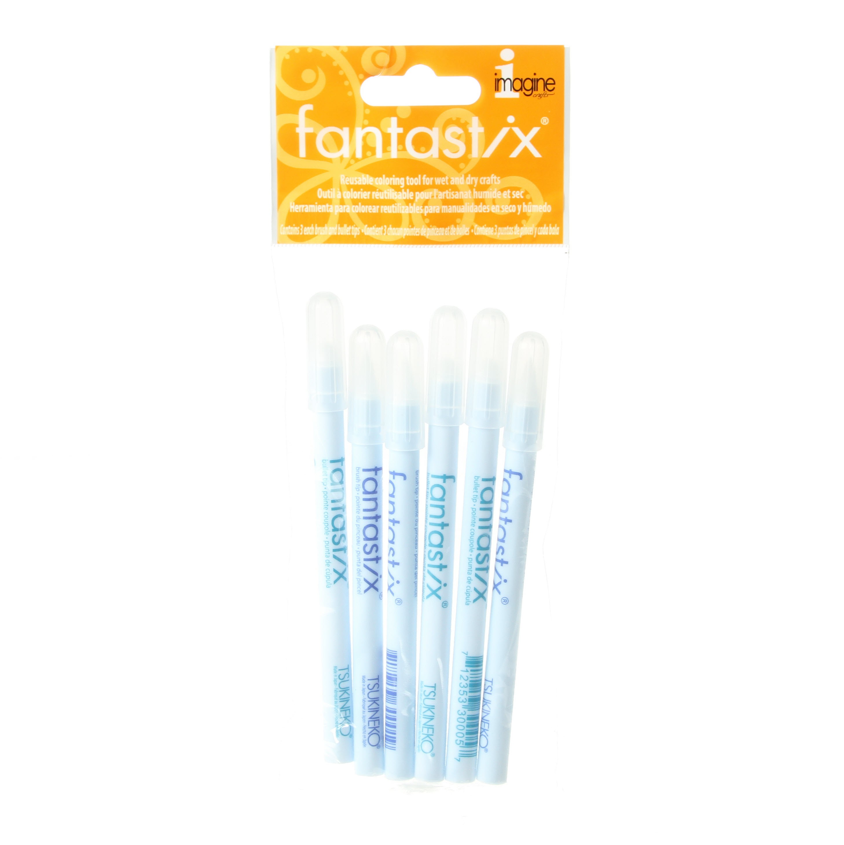 Fantastix All Purpose Liquid Ink Applicator Brush & Bullet Tip