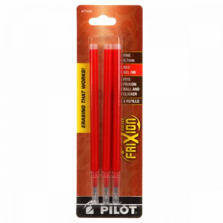 Frixion Clicker Pen Fine Point 0.7mm Refill 3pk