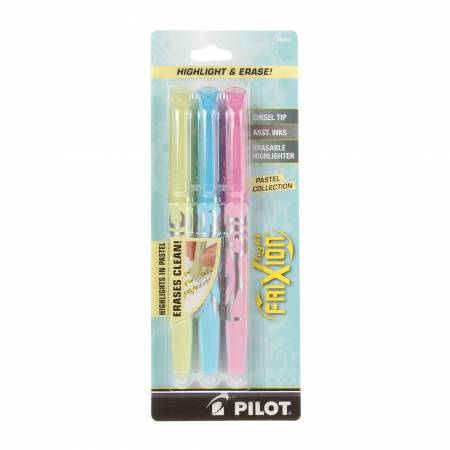 Pilot Frixion Light Soft Assorted 3 Pk Multi-Color