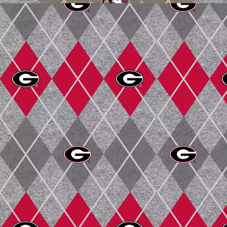 University of Georgia Argyle Fleece