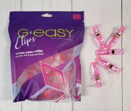 GEasy Clips Large Pink
