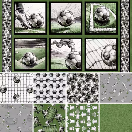 Assortment Goal Bound 9pcs x 10yds