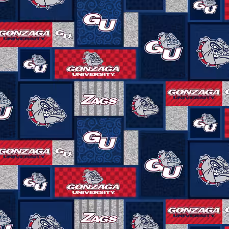 NCAA-Gonzaga Bulldogs College Patch Fleece