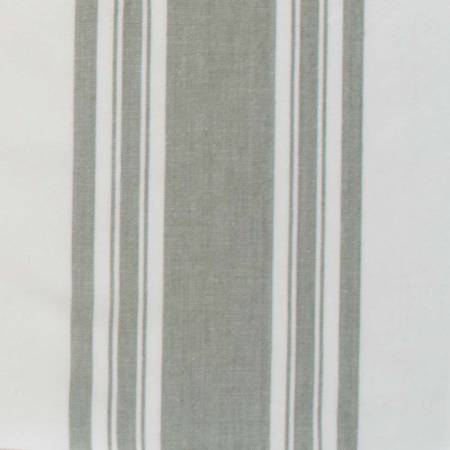 Grey/White Farmhouse Stripe Homespun Fabric