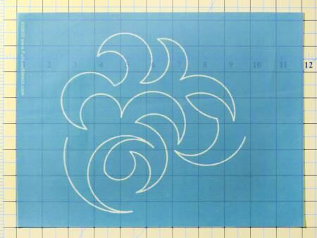 Full Line Stencil Overall Swirl