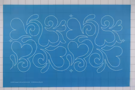 Splash of Love Full Line Stencil