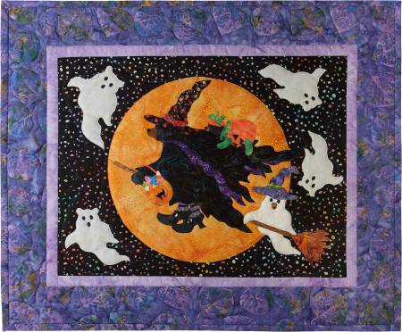 October 12 Months of Happy! Block of the Month Block 10 Beary Be Witching