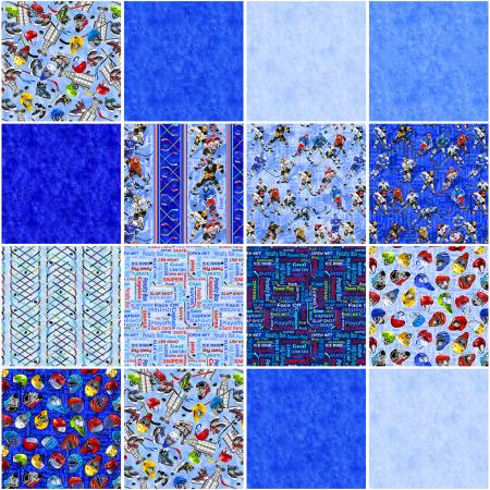 10in Squares Hat Trick, 42pcs/bundle