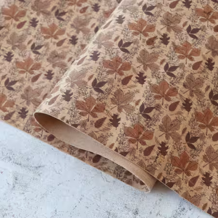 Autumn Leaves Cork 1/2 Yard