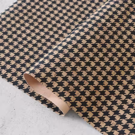 Houndstooth Cork 1/2 Yard