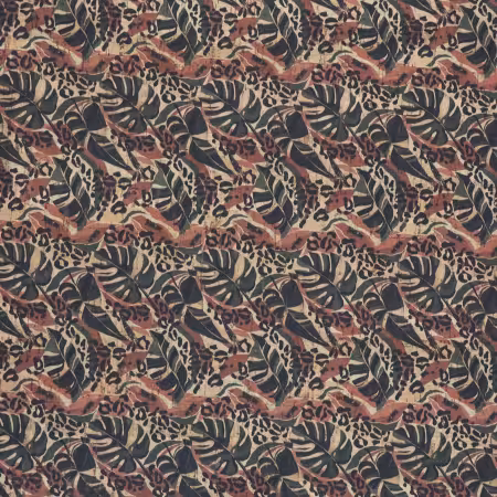 Wild Palms Cork 1/2 yard
