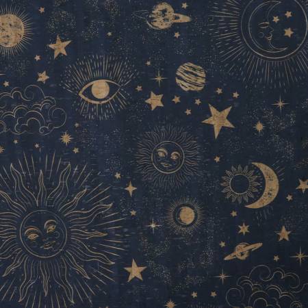 Zodiac Galaxy Pro Cork 1/2 yard