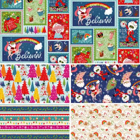 Assortment Holidazzle, 5pcs x 10yds