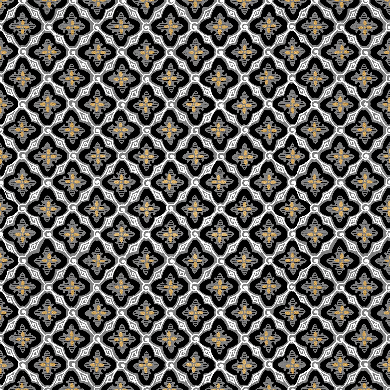 Product Image For HGRO6793-BLKWHTGLD.