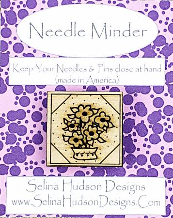 Flower Quilt Block Needle Minder