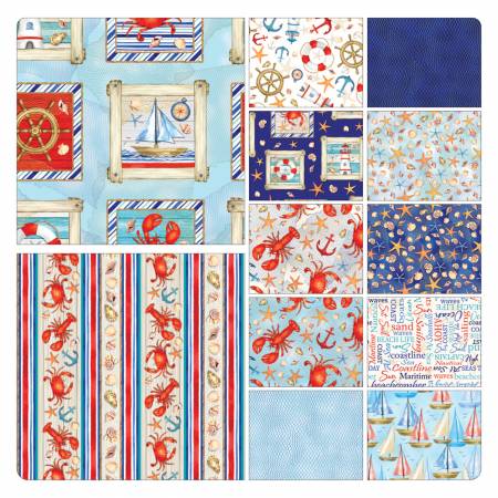 Assortment High Tides, 12pcs x 10yds